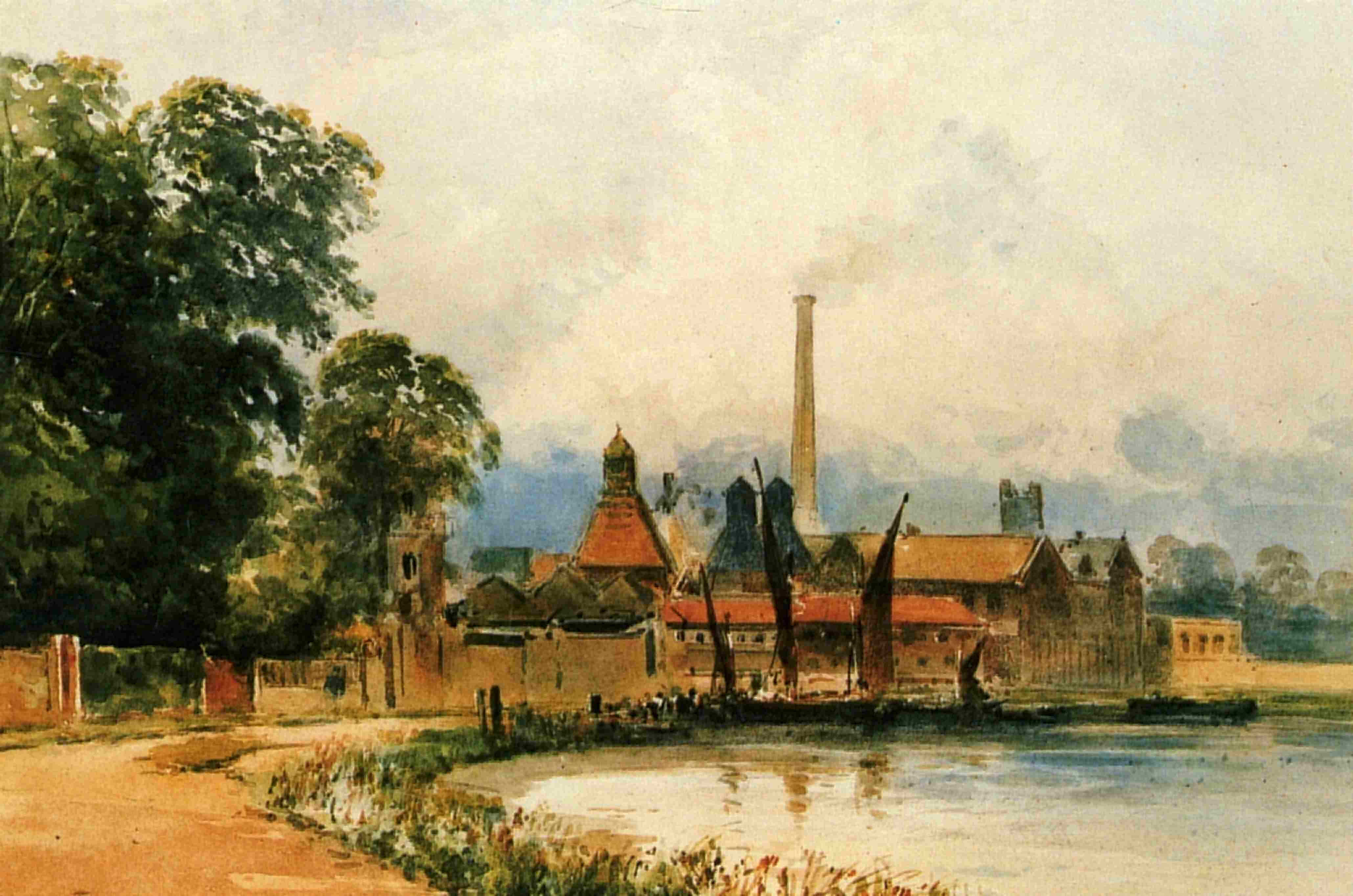 Mortlake Brewery Mid C19th
