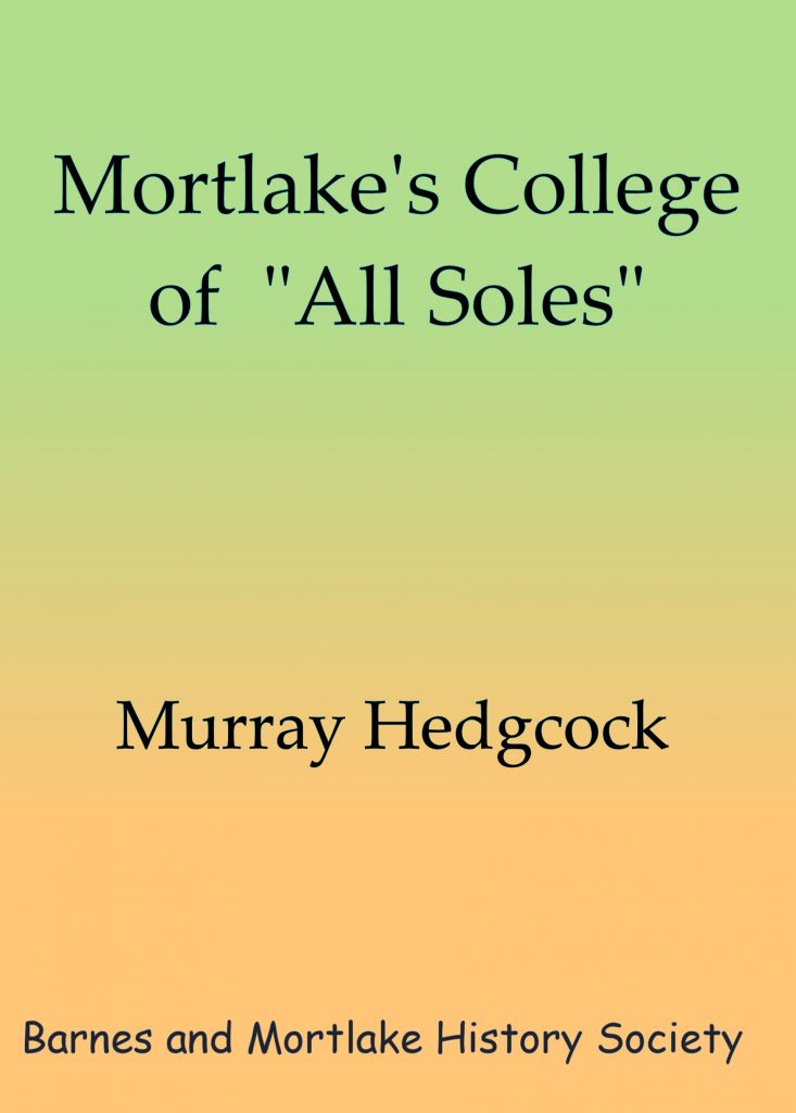 Mortlake's College of "All Soles"