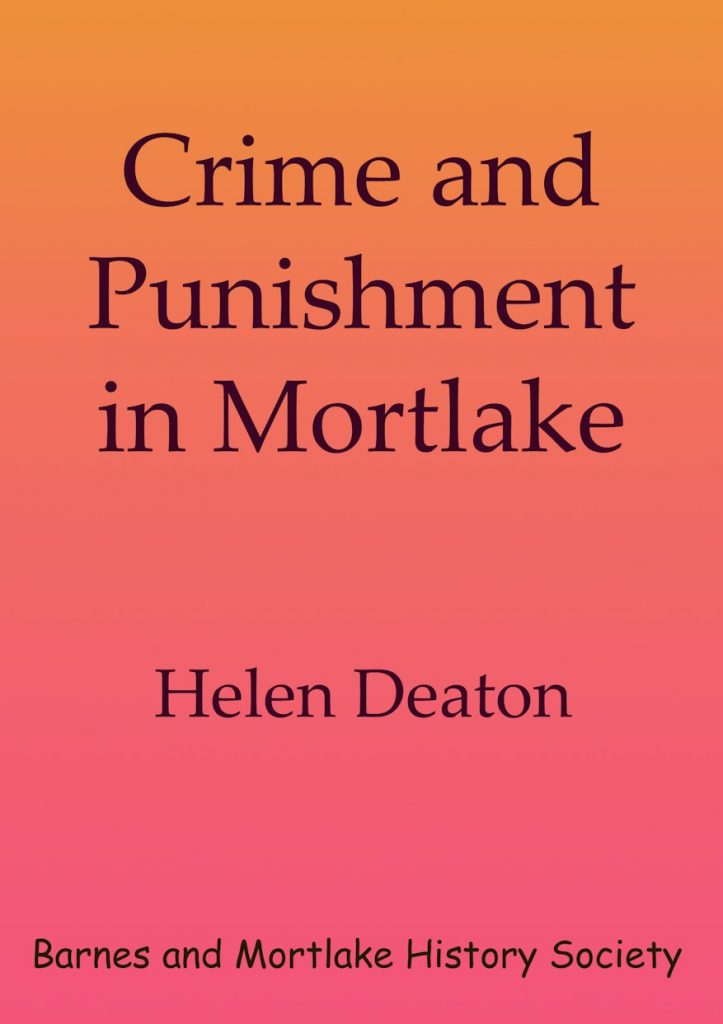 Crime and Punishment in Mortlake